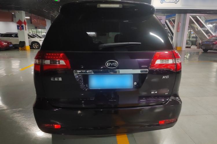 Used BYD M6 2015 2.4L Automatic Prestige Edition Rear