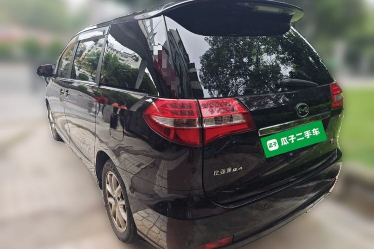 Used BYD M6 2015 2.4L Automatic Prestige Edition Rear Left 45 Deg