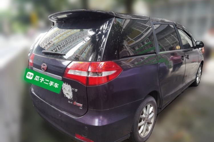 Used BYD M6 2015 2.4L Automatic Prestige Edition Rear Right 45 Deg