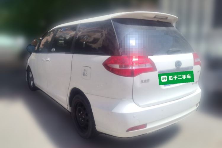 Used BYD M6 2015 2.4L Automatic Prestige Edition Rear Left 45 Deg