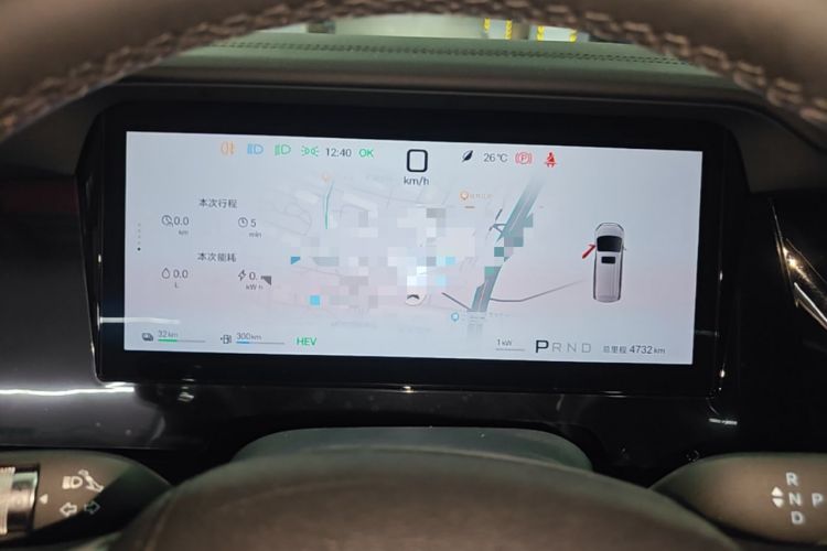 Used BYD M9 2025 1060 Navigation Edition Instrument Cluster