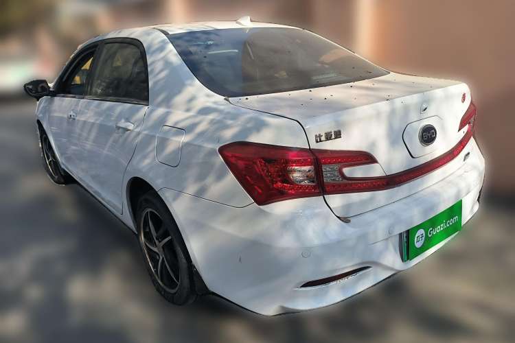 Used BYD Qin 2014 1.5T Flagship Model Rear Left 45 Deg