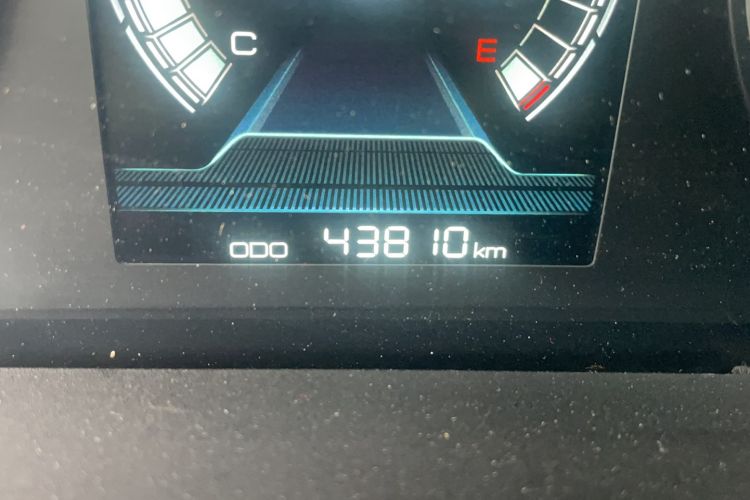 Used BYD Qin 2019 1.5L Manual Luxury Version Odometer Close Up