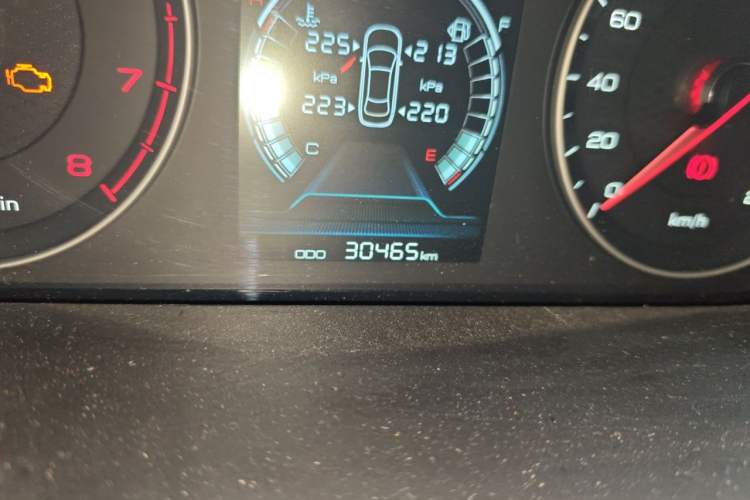 Used BYD Qin 2019 1.5L Manual Luxury Version Odometer Close Up