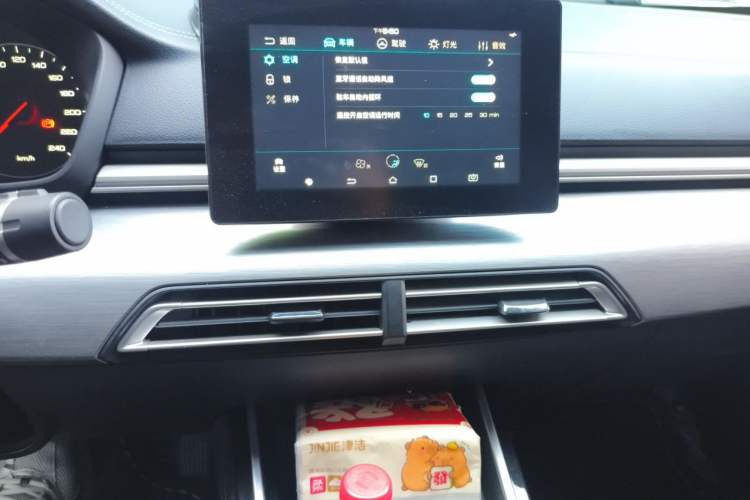 Used BYD Qin 2019 1.5L Automatic Luxury Model Audio And AC Panel