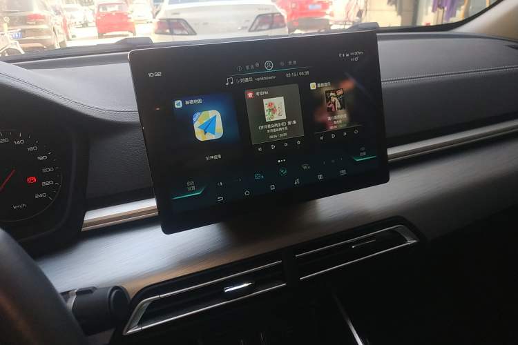 Used BYD Qin 2019 1.5L Automatic Prestige Model Audio And AC Panel
