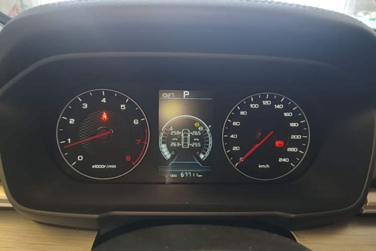 Used BYD Qin 2019 1.5L Automatic Luxury Model Instrument Cluster