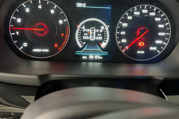 Used BYD Qin 2019 1.5L Manual Comfort Version Odometer Close Up