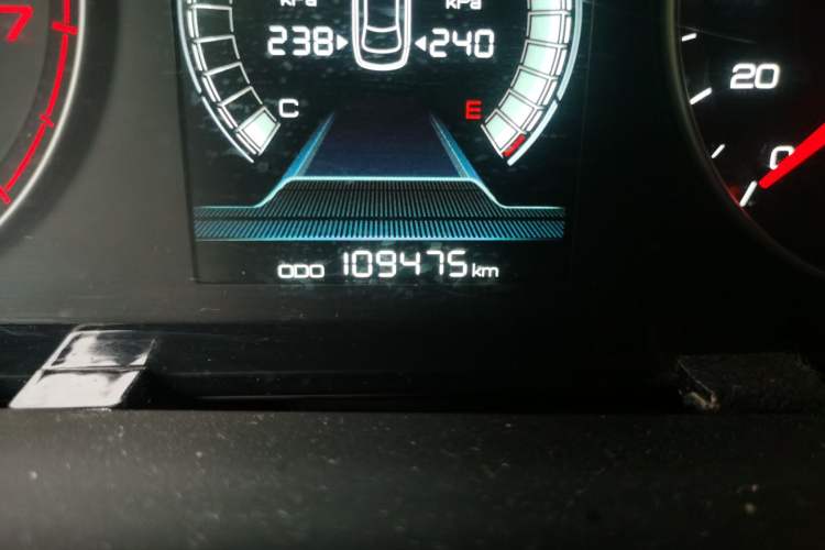 Used BYD Qin 2019 1.5L Manual Comfort Version Odometer Close Up