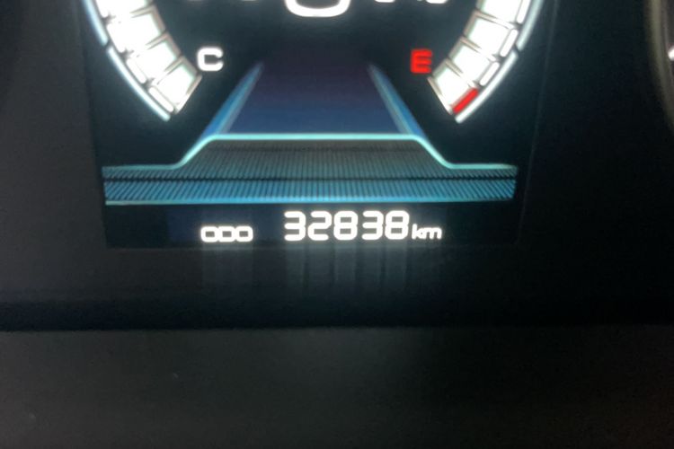 Used BYD Qin 2019 1.5L Automatic Luxury Model Odometer Close Up