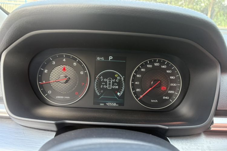 Used BYD Qin 2019 1.5L Automatic Prestige Model Odometer Close Up