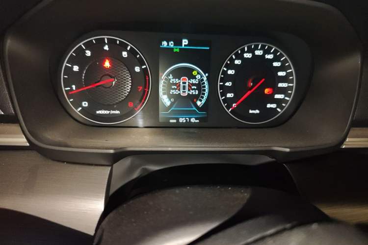 Used BYD Qin 2019 1.5L Automatic Luxury Model Odometer Close Up