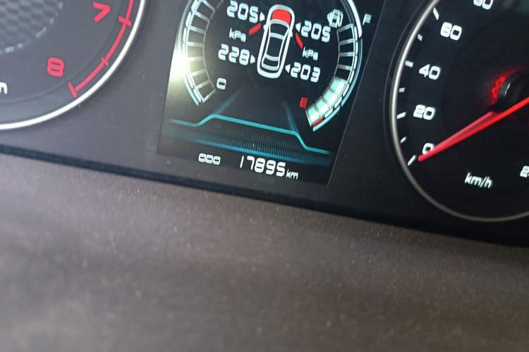 Used BYD Qin 2019 1.5L Automatic Prestige Model Odometer Close Up