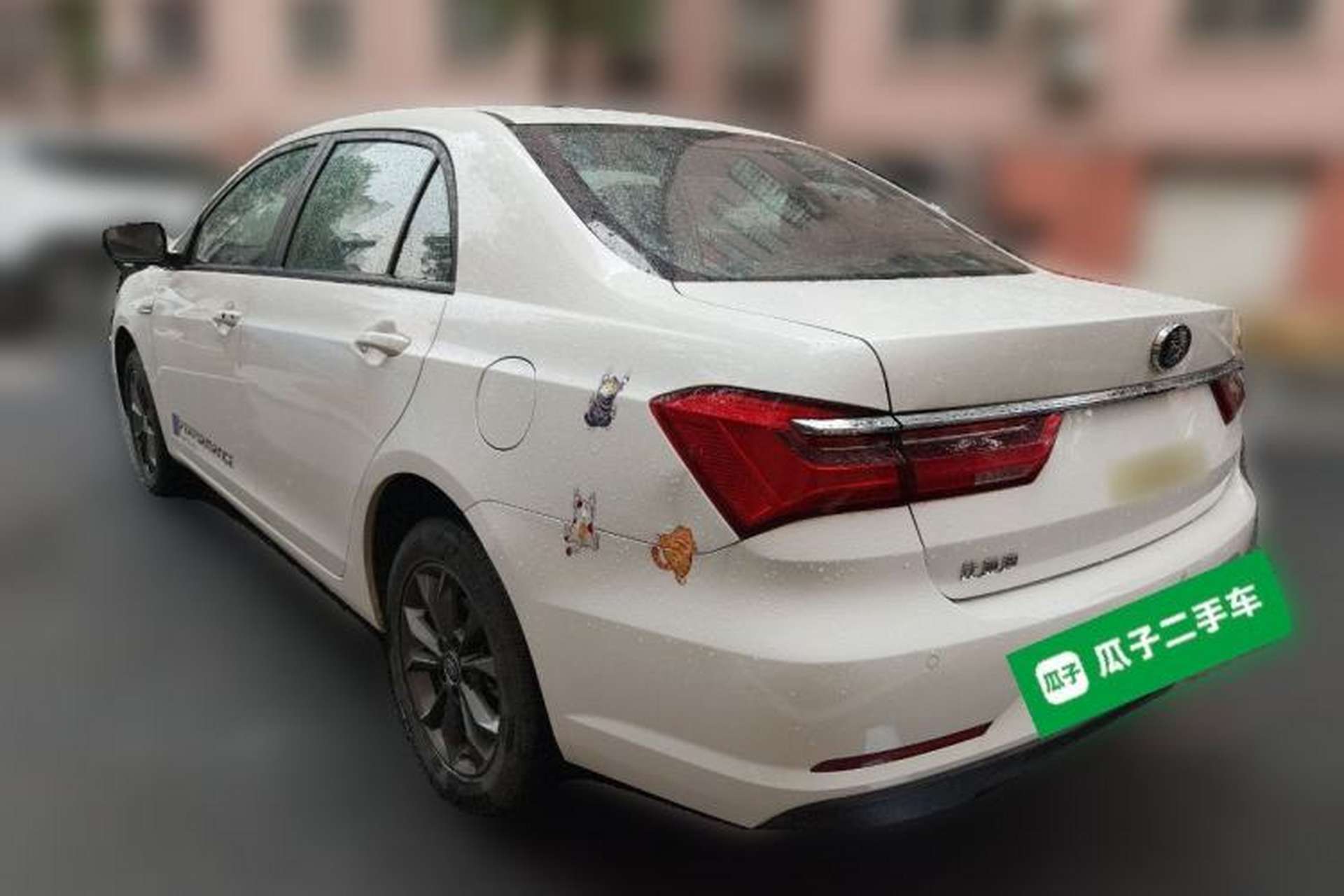 Used BYD Qin 2019 1.5L Automatic Luxury Model Rear Left 45 Deg