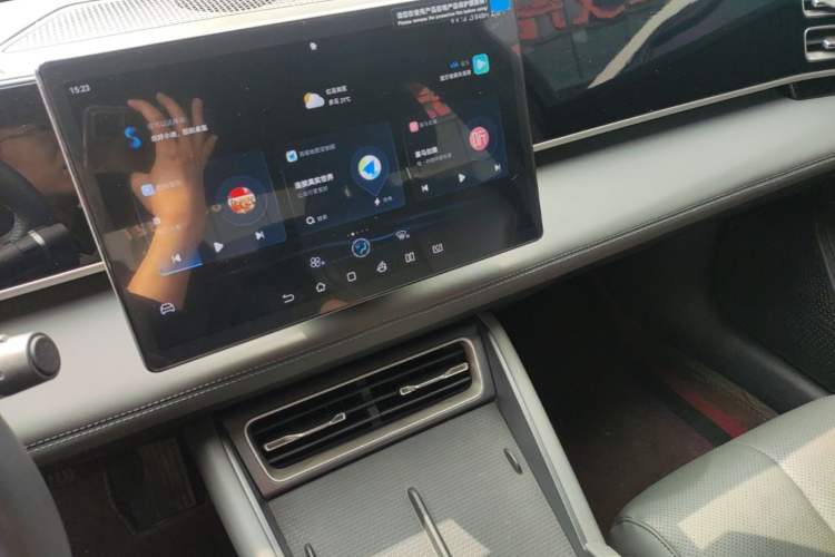 Used BYD Qin L 2024 DM-i 120KM Leading Model Audio And AC Panel