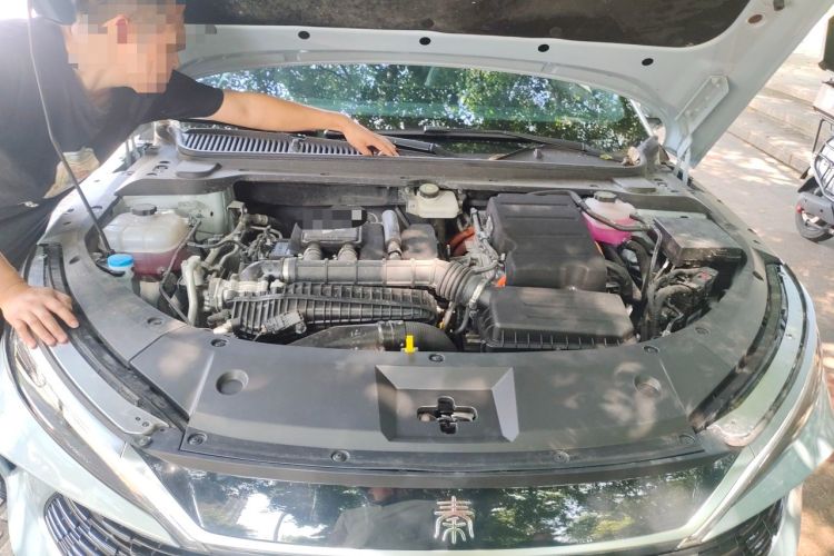 Used BYD Qin L 2024 DM-i 120KM Excellence Model Engine Bay