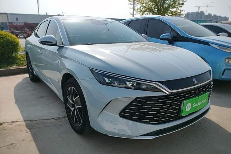 Used BYD Qin L 2024 DM-i 120KM Leading Model Front Right 45 Deg