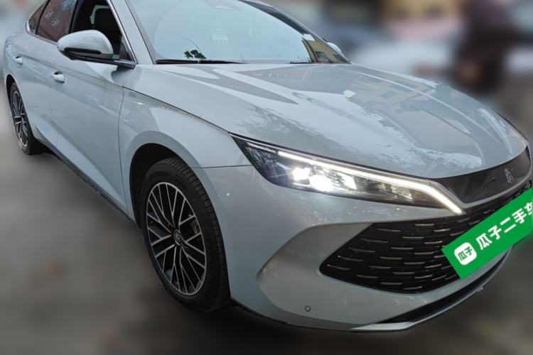 Used BYD Qin L 2024 DM-i 120KM Excellence Model Front Right 45 Deg