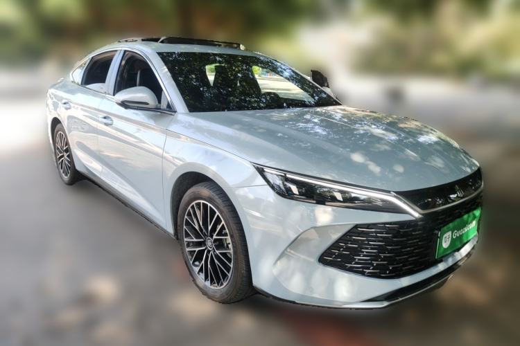Used BYD Qin L 2024 DM-i 120KM Excellence Model Front Right 45 Deg