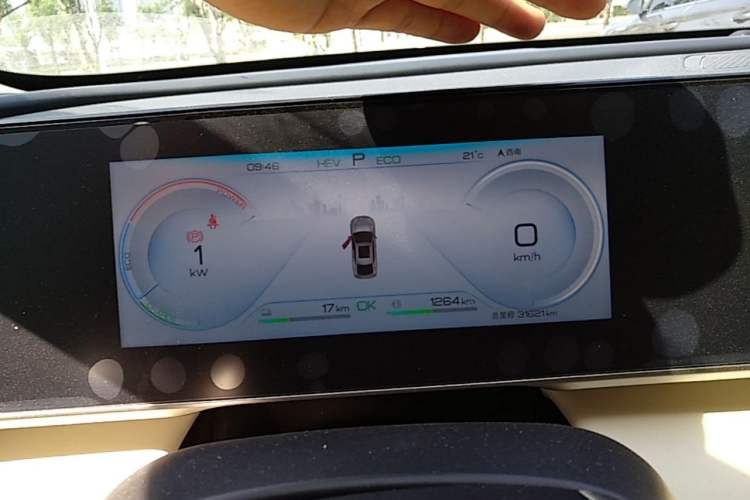 Used BYD Qin L 2024 DM-i 80KM Beyond Model Instrument Cluster