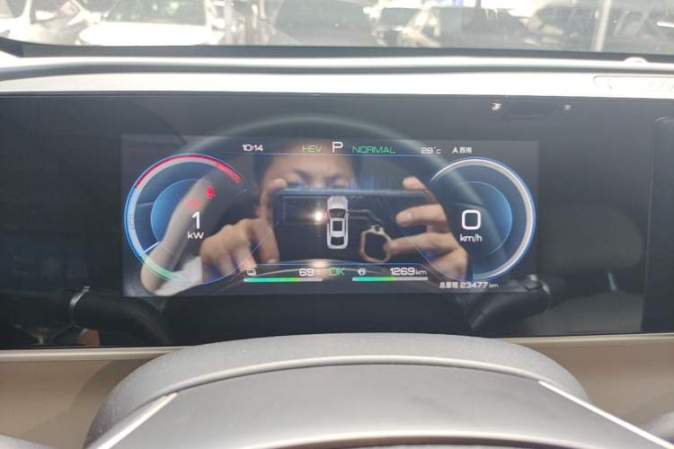 Used BYD Qin L 2024 DM-i 80KM Beyond Model Instrument Cluster