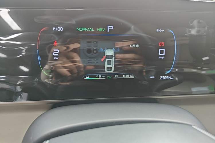 Used BYD Qin L 2024 DM-i 80KM Leading Model Instrument Cluster