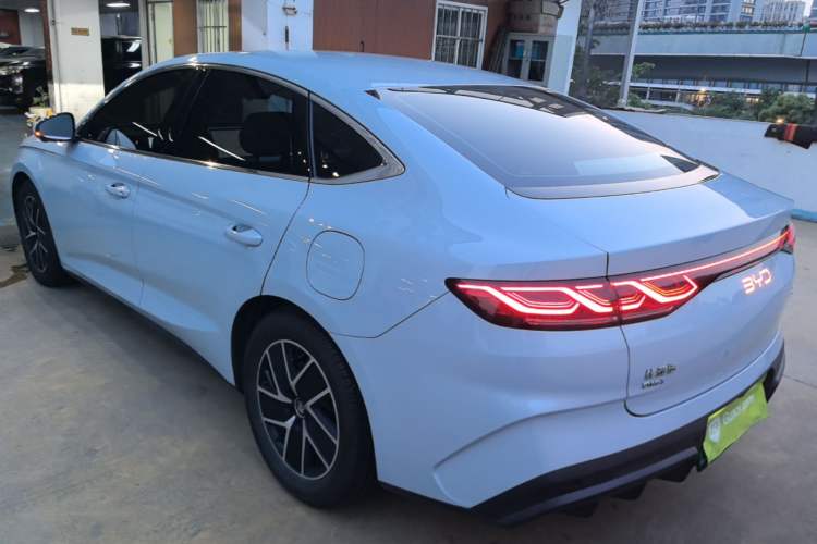 Used BYD Qin L 2024 DM-i 80KM Beyond Model Rear Left 45 Deg