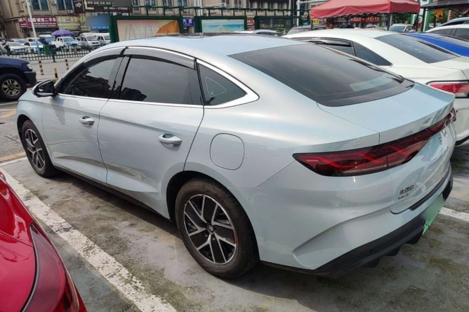 Used BYD Qin L 2024 DM-i 120KM Leading Model Rear Left 45 Deg