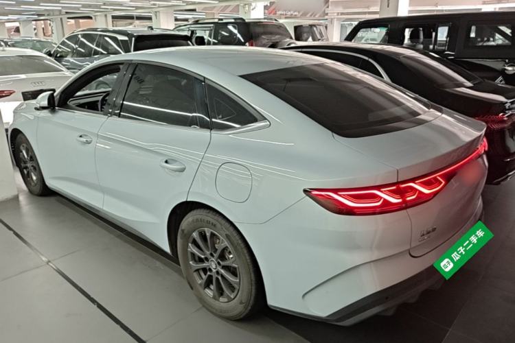 Used BYD Qin L 2024 DM-i 80KM Leading Model Rear Left 45 Deg