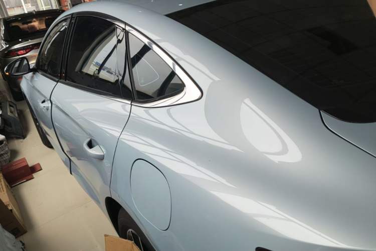 Used BYD Qin L 2024 DM-i 80KM Beyond Model Rear Left 45 Deg