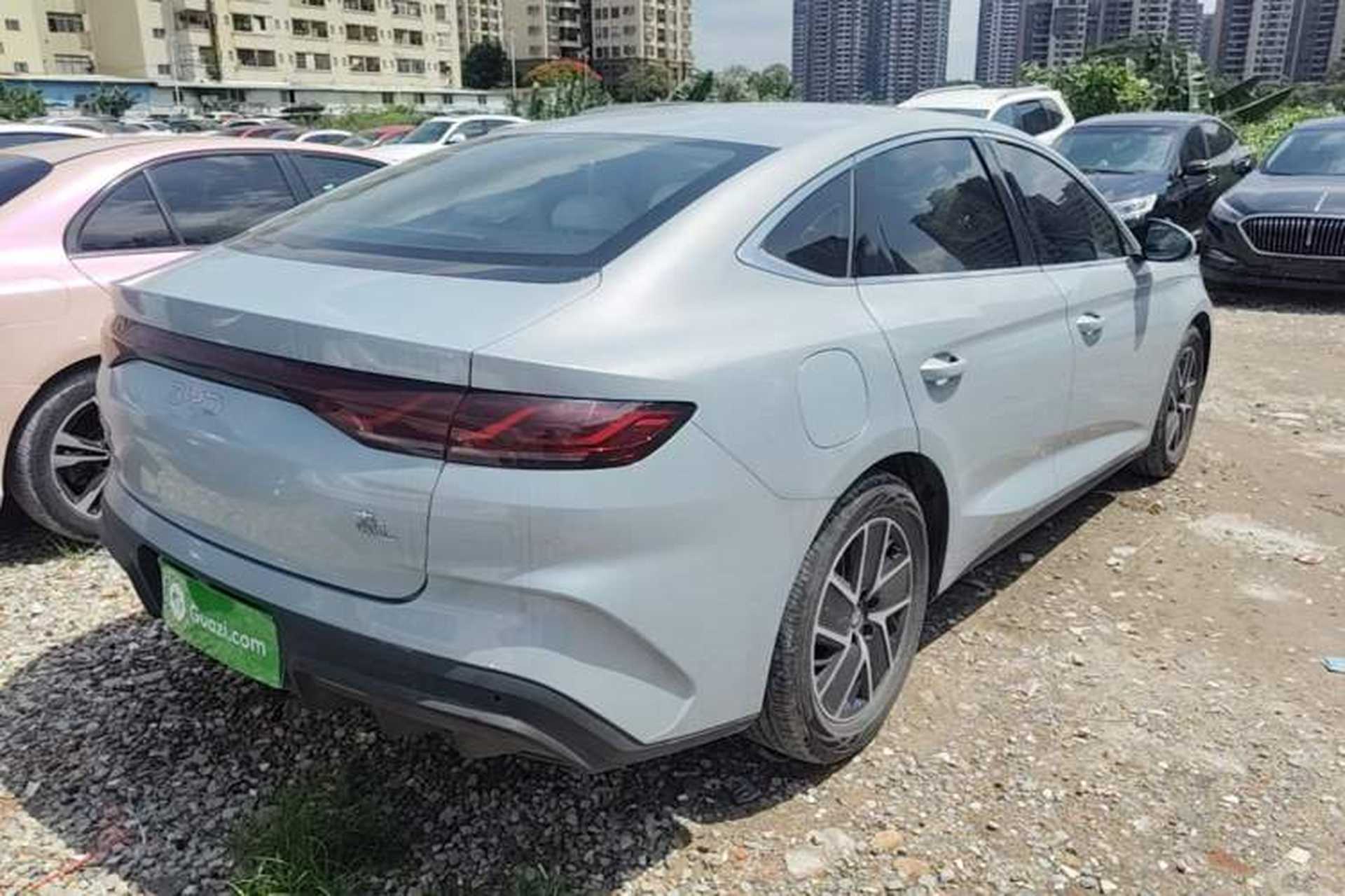 Used BYD Qin L 2024 DM-i 80KM Beyond Model Rear Right 45 Deg