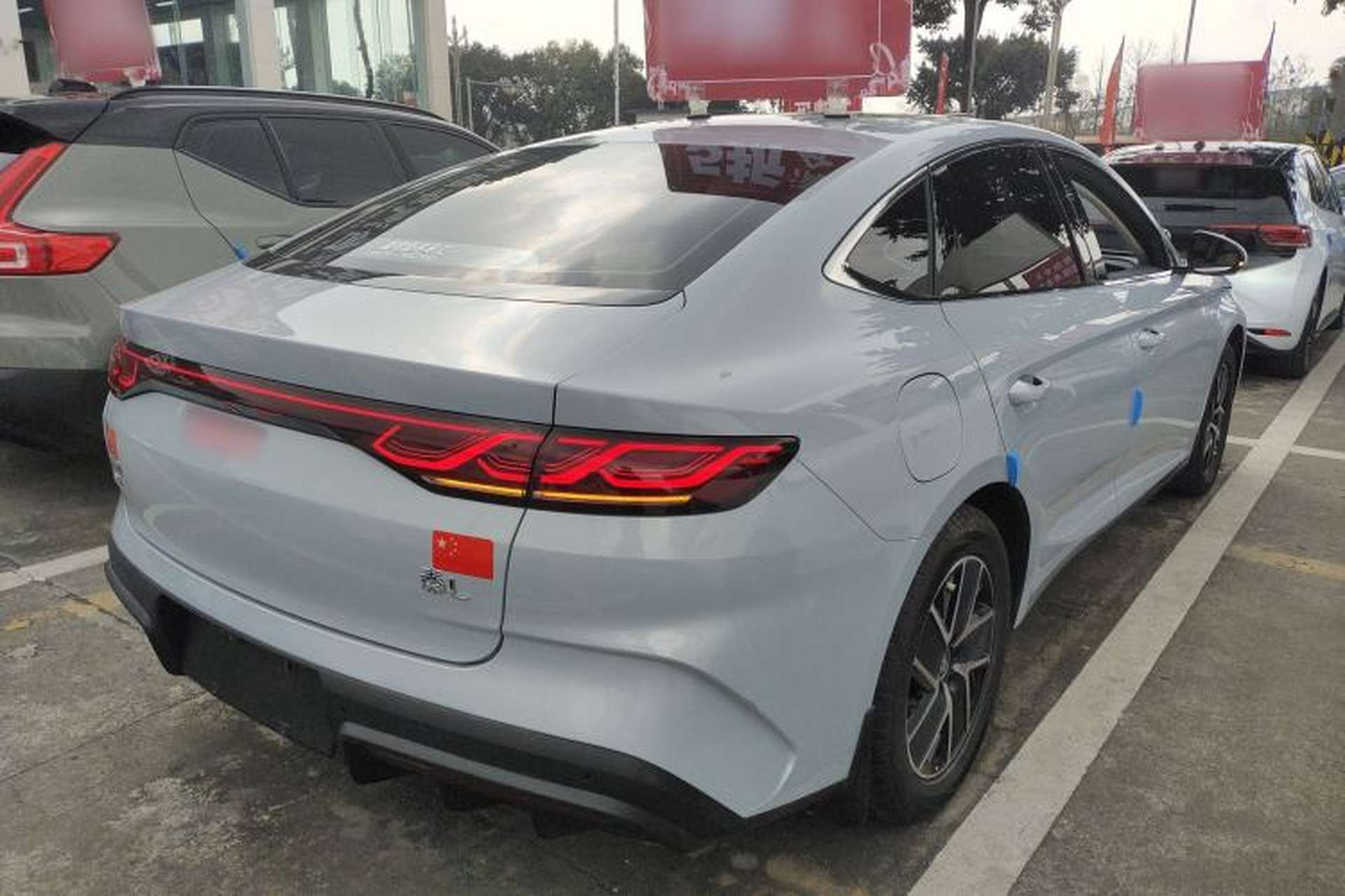 Used BYD Qin L 2024 DM-i 120KM Beyond Model Rear Right 45 Deg