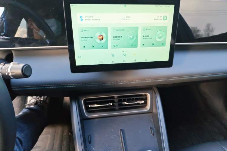 Used BYD Qin L 2024 DM-i 80KM Leading Model Audio And AC Panel