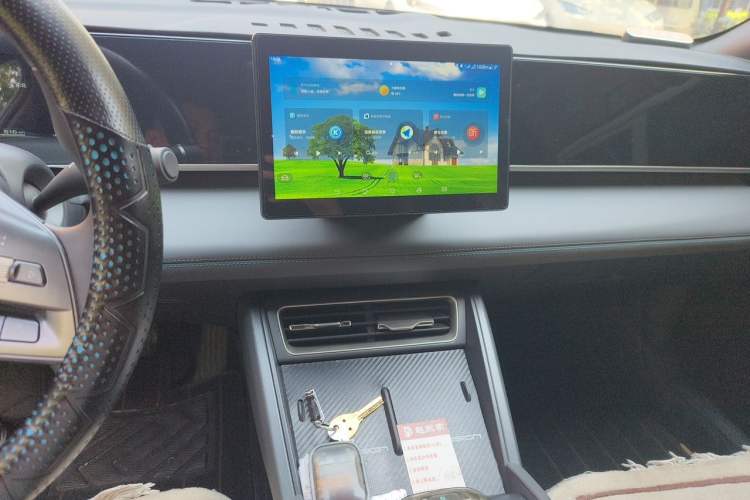 Used BYD Qin L 2024 DM-i 80KM Leading Model Audio And AC Panel