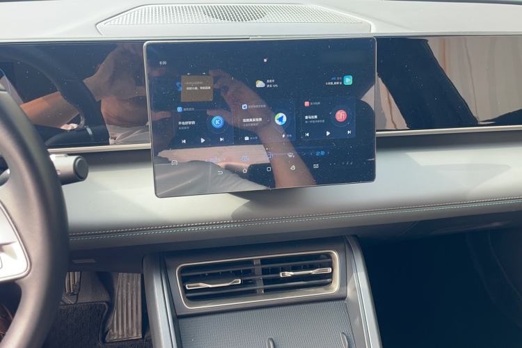 Used BYD Qin L 2024 DM-i 80KM Leading Model Audio And AC Panel