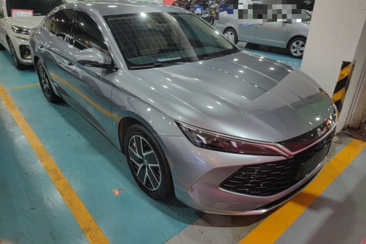 Used BYD Qin L 2024 DM-i 80KM Beyond Model Front Right 45 Deg