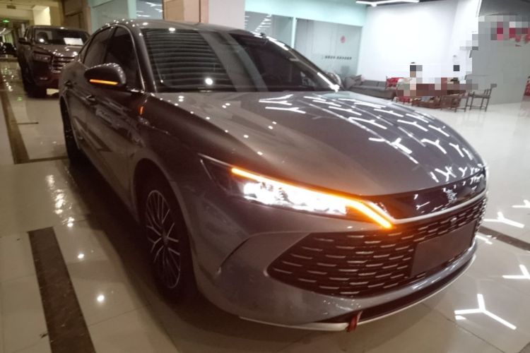 Used BYD Qin L 2024 DM-i 120KM Excellence Model Front Right 45 Deg