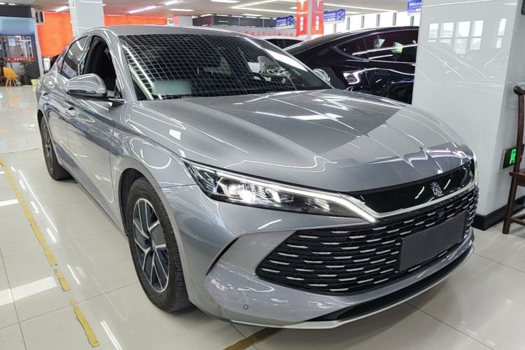 Used BYD Qin L 2024 DM-i 80KM Beyond Model Front Right 45 Deg