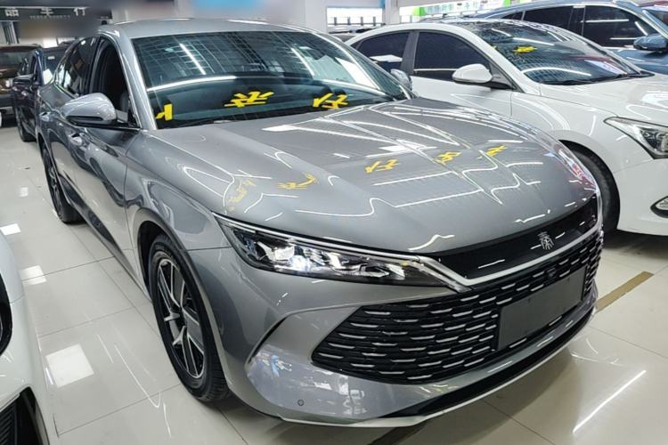 Used BYD Qin L 2024 DM-i 80KM Beyond Model Front Right 45 Deg