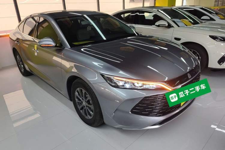 Used BYD Qin L 2024 DM-i 80KM Leading Model Front Right 45 Deg