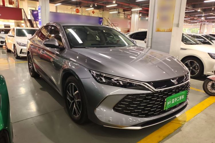 Used BYD Qin L 2024 DM-i 80KM Beyond Model Front Right 45 Deg