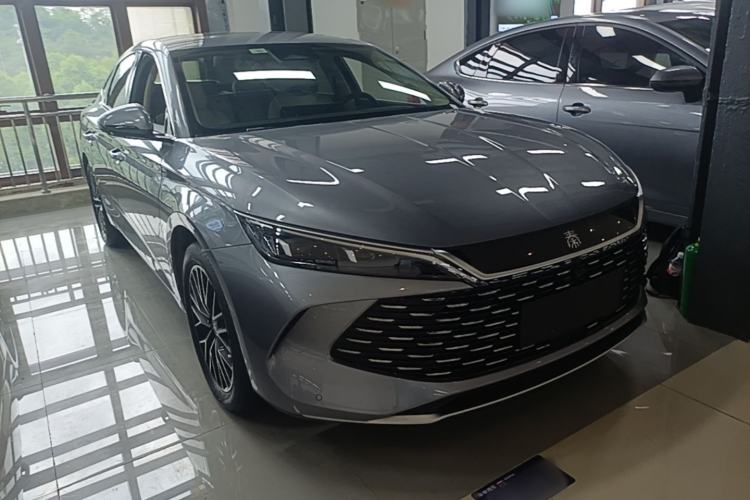 Used BYD Qin L 2024 DM-i 120KM Excellence Model Front Right 45 Deg