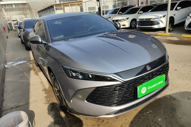 Used BYD Qin L 2024 DM-i 120KM Leading Model Front Right 45 Deg