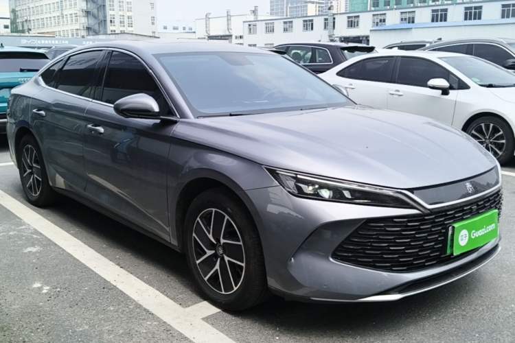 Used BYD Qin L 2024 DM-i 120KM Leading Model Front Right 45 Deg
