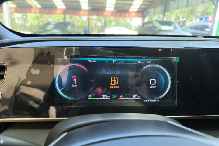 Used BYD Qin L 2024 DM-i 120KM Leading Model Instrument Cluster