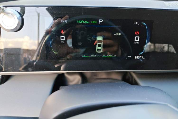Used BYD Qin L 2024 DM-i 80KM Leading Model Instrument Cluster