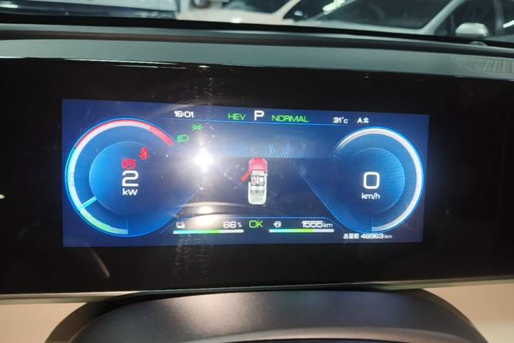 Used BYD Qin L 2024 DM-i 80KM Beyond Model Instrument Cluster