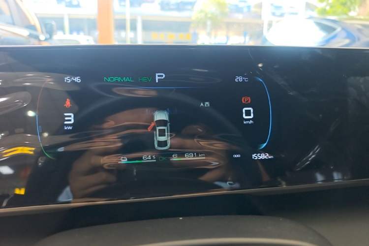Used BYD Qin L 2024 DM-i 80KM Leading Model Instrument Cluster