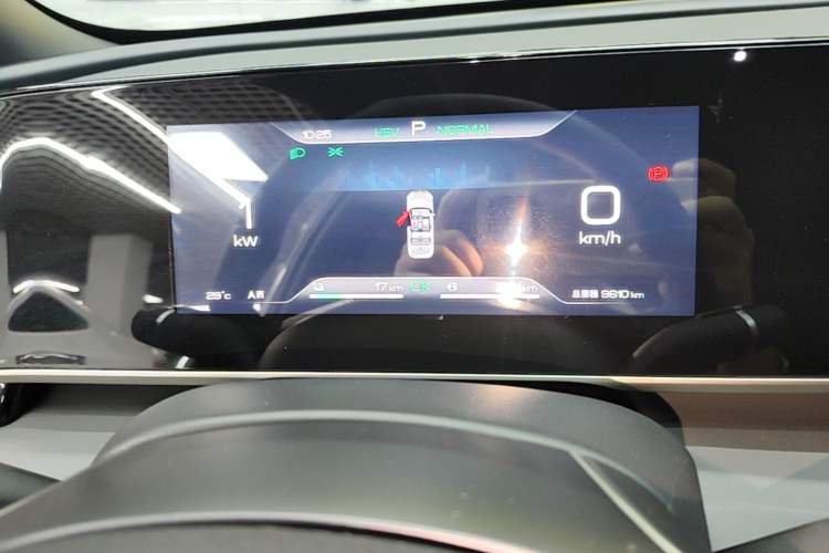 Used BYD Qin L 2024 DM-i 80KM Beyond Model Instrument Cluster