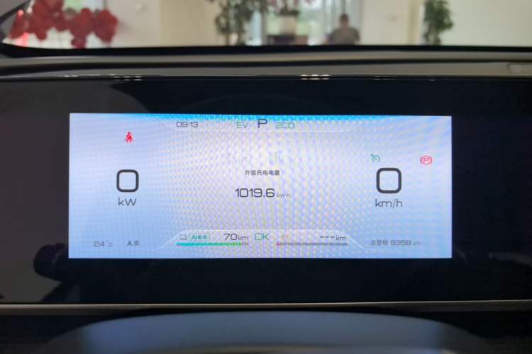 Used BYD Qin L 2024 DM-i 80KM Beyond Model Instrument Cluster